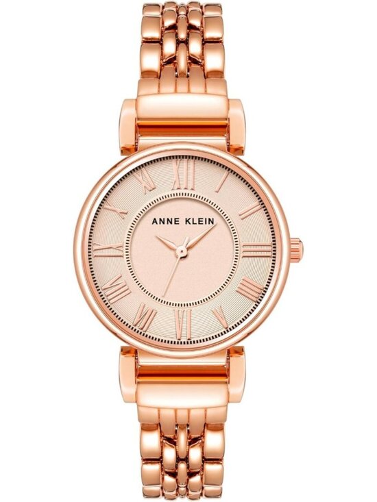 Anne Klein Women\'s Rose Gold Analog Japanese Quartz Roman Numeral Bracelet Watch main image 4